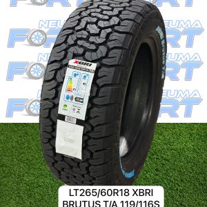 Neumático XBRI LT265 60R18 BRUTUS TA 119/116S 10PR