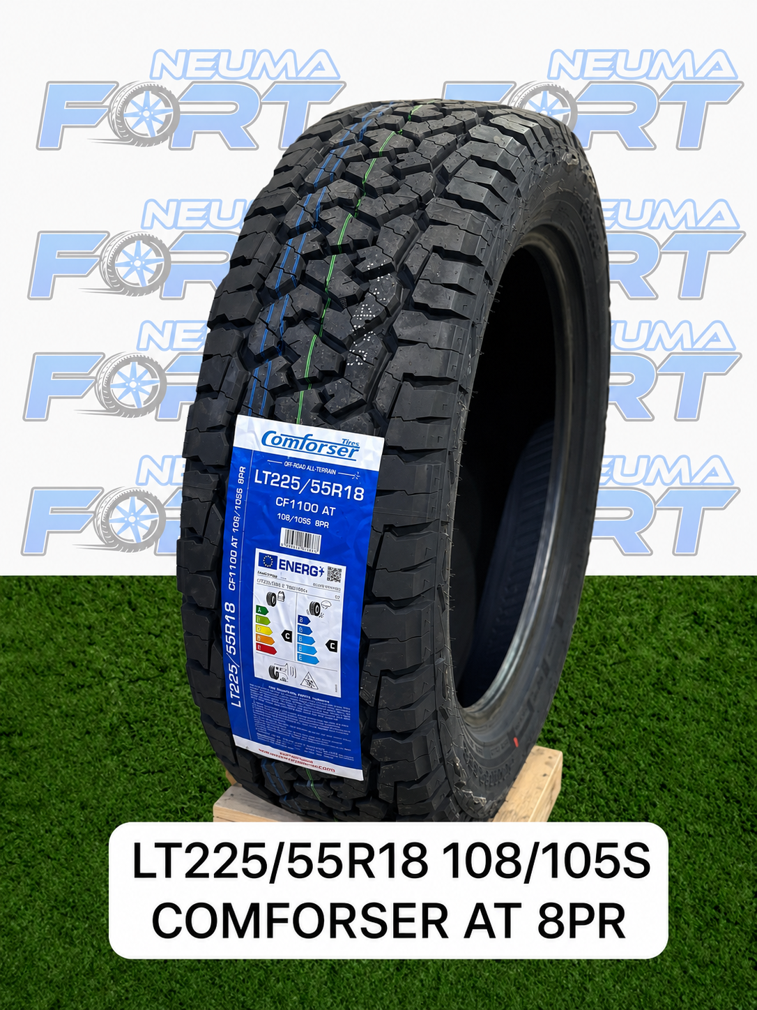 Neumático COMFORSER 225 55R18 108/105S CF1100 8PR A/T LT+TL